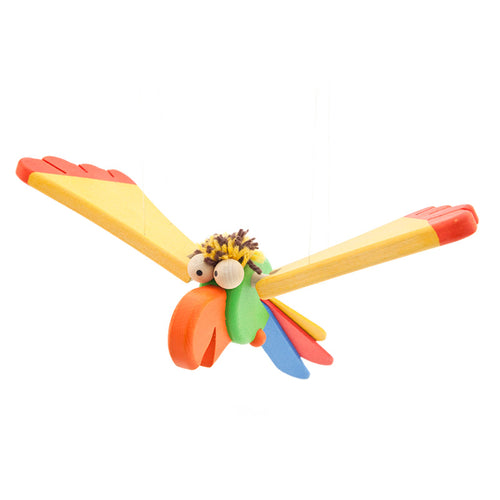 Flying Swinging Parrot - U+ME Wooden Toys