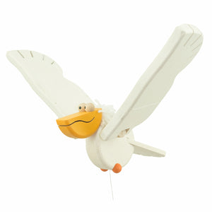 Flying Swinging Pelican - U+ME Wooden Toys