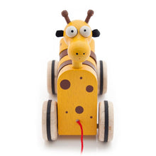 Giraffe Pull Along - U+ME Wooden Toys