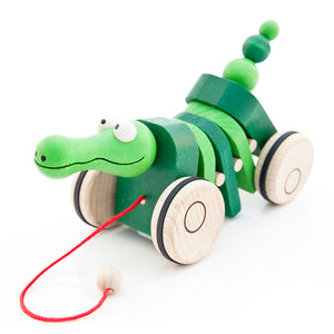Crocodile Pull Along - U+ME Wooden Toys