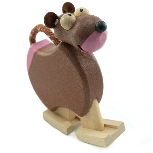 Cheeky Monkey with Ramp - U+ME Wooden Toys