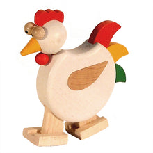 Funky Chicken with Ramp - U+ME Wooden Toys